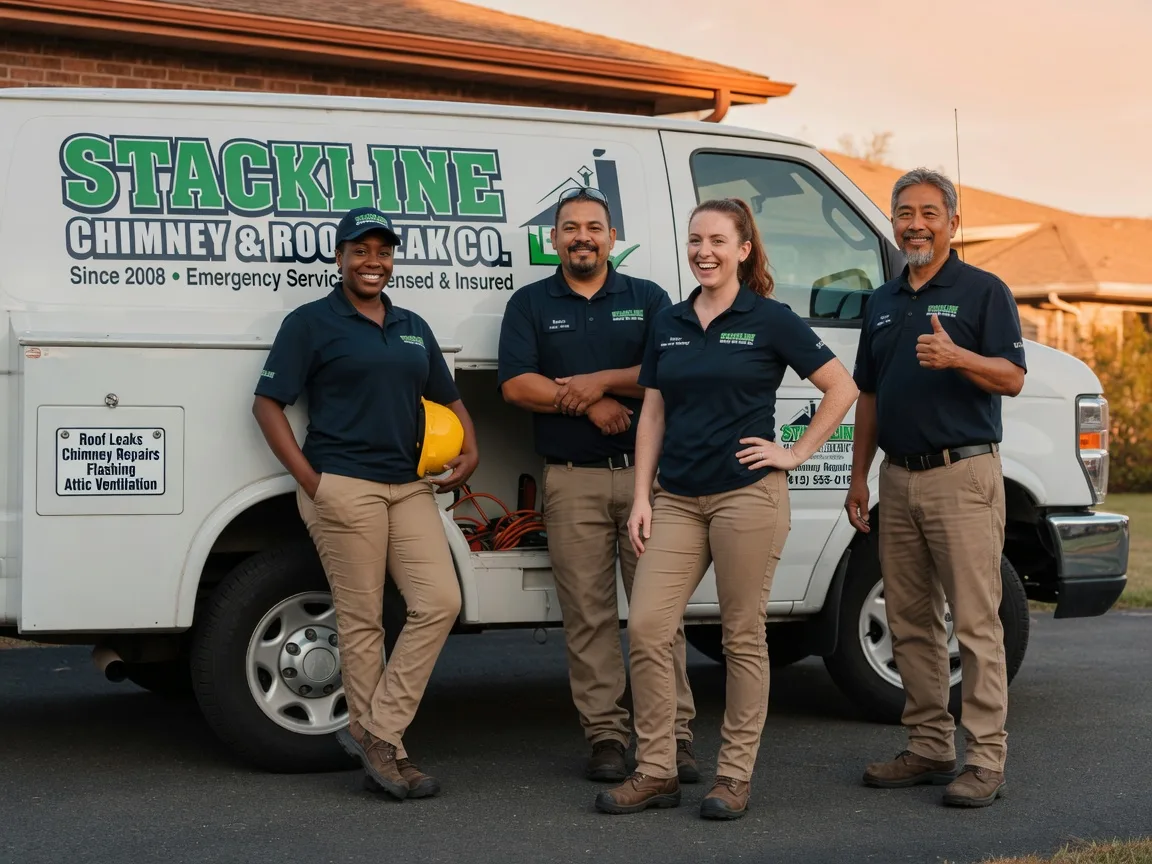 Chimney flashing repair company in Gazelle, CA